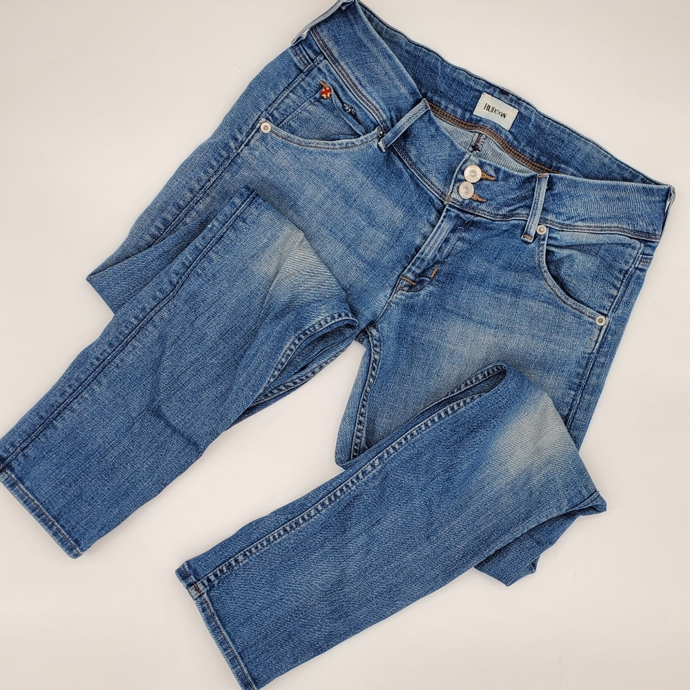Hudson Collin Flap Skinny Jean Ankle